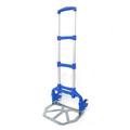 Goorabbit New Model Stair Climbing Cart Stair Cart Folding Hand Truck Aluminum Alloy 2-Wheel Trolley Folding All Terrain Lightweight Hand Truck Quiet Large Tires with Bag