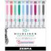 Zebra Pen Mildliner Double Ended Highlighter - Fine Bold Marker Point - Bullet Chisel Marker Point Style - Mild Lavender Mild Spring Green Mild Ci | Bundle of 2 Packs