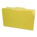 Pendaflex Interior File Folders 1/3-Cut Tabs: Assorted Legal Size Yellow 100/Box