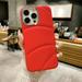 Down Jacket Phone Case Compatible with iPhone 14 Pro 6.1 inch Luxury Fashion Sofa Silicone Puffer Soft Touch Cloth Full Protection Shockproof Girls Women Phone Cover Shell Red