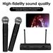 JahyShow Professional Dual Wireless Microphone System