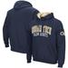 Men's Colosseum Navy Georgia Tech Yellow Jackets Double Arch Pullover Hoodie