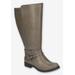 Women's Bay Boot by Easy Street in Grey (Size 7 1/2 M)