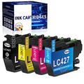 LC427 LC427XL Ink Cartridges Compatible for Brother LC427 LC427VAL for Brother MFC-J5955DW MFC-J6955DW MFC-J6957DW MFC-J6959DW HL-J6010DW MFC J5955DW MFC J6955DW MFC J6957DW MFC J6959DW HL J6010DW