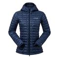 Berghaus Women's Cuillin Synthetic Insulated Hooded Jacket, Durable Design, Water Resistant, Dusk/Navy Blazer, 12