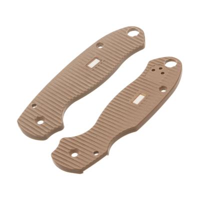 Glow Rhino Custom Spyderco Para Scales GLRKSPMDT