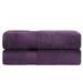 Blue Nile Mills 2 Piece Bath Sheet Set Terry Cloth/100% Cotton in Black/Indigo | Wayfair BNM ZT BSHEET GS