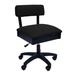 Arrow Sewing Adjustable Height Hydraulic Sewing Chair w/ Under Seat Storage by Arrow Classic Sewing Furniture Upholstered, Cotton in Black | Wayfair