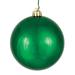 The Holiday Aisle® Christmas Ball Ornament Plastic in Green | 4.75" H x 4.75" W x 4.75" D | Wayfair N591224DSV