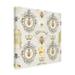 Rosalind Wheeler Esmeraude Jean Plout Queen Bee Collection C Canvas Art Canvas, Cotton in White | 24 H x 24 W x 2 D in | Wayfair