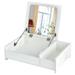 Latitude Run® Vanity Wood in White | 6.5 H x 24 W x 16 D in | Wayfair 4703C815F176422CBCED0E0565B904D1