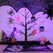 The Holiday Aisle® 2FT Black Spooky Halloween Tree Light w/ 24 LED Orange Lights | 24 H x 9 W x 9 D in | Wayfair C1D6FF27560943D49BBC67526075A823