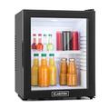 Klarstein MKS-13 Minibar Mini-Kühlschrank 3 Temperaturen 30L 23 dB Glastür Schwarz / Weiß