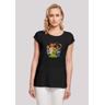 "T-Shirt F4NT4STIC ""Disney Die Muppets Kermit der Frosch Fozzie"" Gr. L, schwarz Damen Shirts Jersey Print"