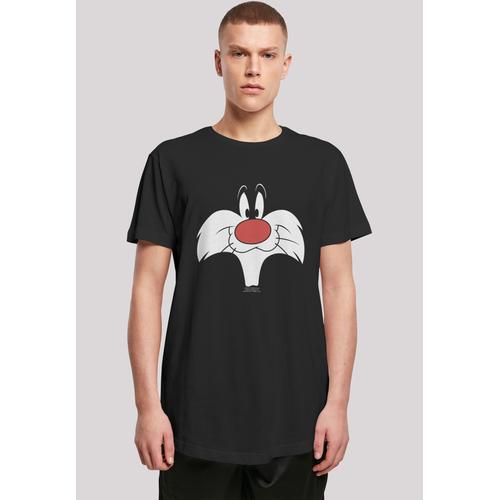 „T-Shirt F4NT4STIC „“Looney Tunes Sylvester Big““ Gr. M, schwarz Herren Shirts T-Shirts Print“