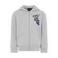 LEGO Jungen Ninjago Sweatjacke Mit Hoodie Lwstorm 303 Kapuzenpullover, 912 Grey Melange, 116 EU