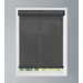 Linen Avenue Custom Cordless Cassette 5% Solar Roller Shade 61 W x 66 H Charcoal