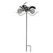 Sunset Vista Designs 411072 - 41 Black Motorcycle Wind Spinner