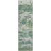 Addison Rugs Accord AAC36 Green 2 3 x 7 6 Indoor Outdoor Runner Rug Easy Clean Machine Washable Non Shedding Entryway Hallway Living Room Dining Room Kitchen Patio Rug