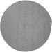 Porch & Den Oakland Reversible Indoor/ Outdoor Area Rug Shadow 10 x 10 Round N/A Solid 10 Round Accent Outdoor Indoor Kitchen Living Room