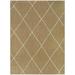 Balta Silas Diamond Trellis Indoor/Outdoor Area Rug Tan 7 10 x 10 8 x 10 Silver