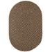 Rhody Rug Lexington Tweed Indoor/Outdoor Braided Rug Shadow tweed 7 ft x 9 ft 7 x 9 Bedroom Oval