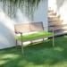 Humble and Haute Humble + Haute Indoor/Outdoor Solid Corded Bench Cushion Willow - 48 x 17 x 2 Bench Cushion Corded