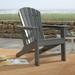 POLYDUN-LL002-899 Polydun Recycled Plastic Adirondack Chair Slate Grey