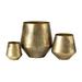 Seasonal Abode A&B Home Hatcher Iron Decorative Planters - Set of 3