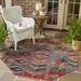 Outdoor Ucul Collection Area Rug Multi - 4 1 x4 1 Octagon