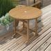 YJTONWIN Bar Table with Umbrella Hole for Outdoor