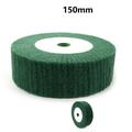 6 /8 Nylon Fiber Flap Polishing Wheel Disc Non-woven Abrasive Buffing 320 Grit