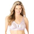 Plus Size Women's Wireless 7-Day Bra by Comfort Choice in Lilac (Size 38 B)