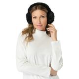 Women's Faux Fur Earmuffs by Accessories For All in Black