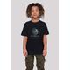 T-Shirt F4NT4STIC "Marvel Avengers S.H.I.E.L.D Circuits" Gr. 110/116, schwarz Mädchen Shirts T-Shirts