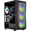 Fierce Gaming PC - Intel Core i5 12400F 2.5-4.4GHz, RTX 3060 12GB, 16GB RAM 3200MHz, 1TB NVME M.2 SSD,650W PSU, Windows 11,RGB Gaming PC Case