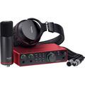 Focusrite Scarlett 2i2 Studio USB-C Audio Interface with Microphone and Headphones (4 SCARLETT-2I2-STU-4G