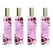 Bodycology 8 oz Dark Cherry Orchid Fragrance Mist for Women by Bodycology - Pack of 4