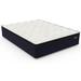 Cool Copper Hybrid Mattress 14 Inch Cooling Fibers Memory Foam Mattress Firm Feel Twin XL White