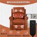 Small Zero Gravity Lift Electric Power Recliner Chair Sofa for Elderly 8 Points Massage Chair with heating