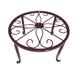 Metal Plant Stand Metal Flower Pot Stand Heavy Flower Pot Stand Indoor and Outdoor Anti-rust Iron Garden Plant Stand Round Plant Shelf Holder for Home Indoor Outdoor Planter Garden Decoration