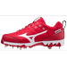 Mizuno 9-Spike Swift 7 Low Women s Metal Softball Cleat Size 7.5 Red-White (1000)