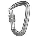 MIXFEER 2pcs Carabiner Clips D-Shaped Buckles with Screw Locking Gate for Backpacking Camping Hiking
