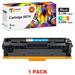 067H 1-PACK Toner Cartidge Compatible for Canon 067H Cartidge 067H imageCLASS MF656Cdw LBP632Cdw MF653Cdw LBP633Cdw MF654Cdw Series Printer High Yield CRG-067 INK (Cyan)