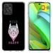 TalkingCase Slim Phone Case Compatible for Motorola Moto G Power 5G 2023 Wild Heart Wolf Print w/ Glass Screen Protector Lightweight Flexible Soft USA