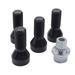 M14 x 1.25 Car Wheel Locking Bolts Wheel Hub Nut Anti-Theft Screw with Key Car Anti-Theft Screw for - R50 1 2 3 4 5 6