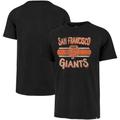 Men's '47 Black San Francisco Giants Renew Franklin T-Shirt