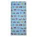 Wildkin Kids Nap Mat Cover for Boys & Girls Sewn-in Flap Design Rest Mat Cover Perfect for Preschool Fits Our Vinyl Nap Mat up to 1.5 Inches Including Basic Sleep Mat (Trains Planes & Trucks)