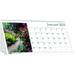 2024 Monthly Desktop Tent Calendar Earthscapes Garden 8.5 x 4.5 Inches January - December (HOD309-24)