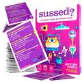 SUSSED The Weird What Would I Do? Card Game - Fun Social Party Game - Mystery Purple Deck with 200 Magical Questions About Dragons Ghosts & More